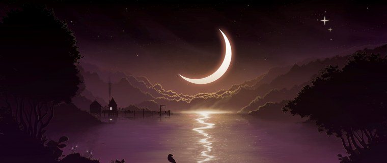 Луна и звезды