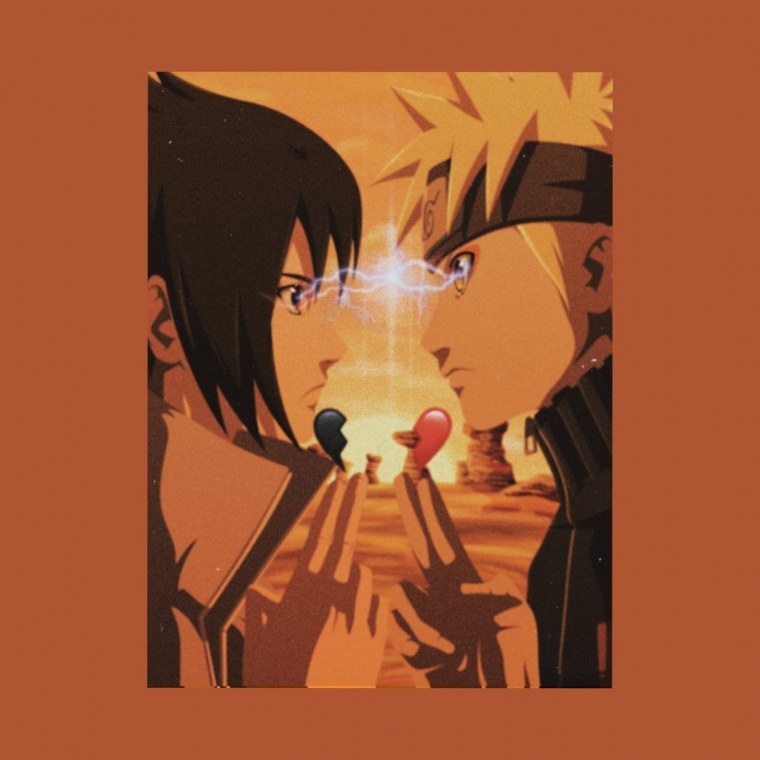 Наруто и Саске арт шип горячий