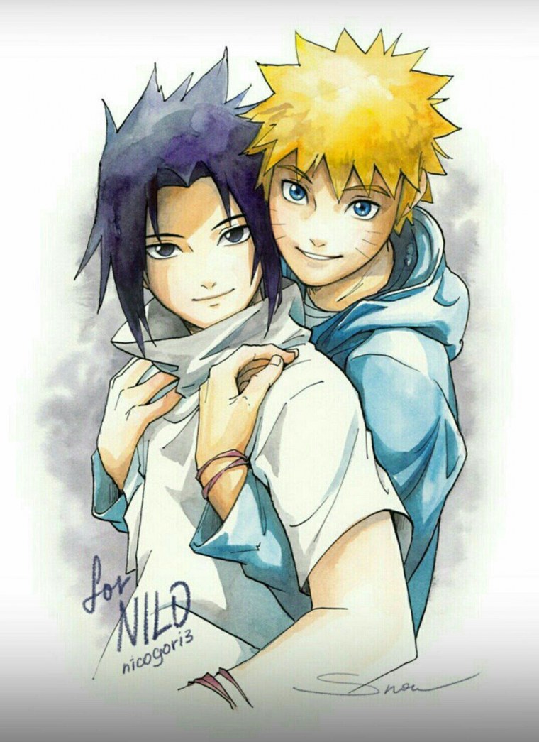 Саске и Сакура парные