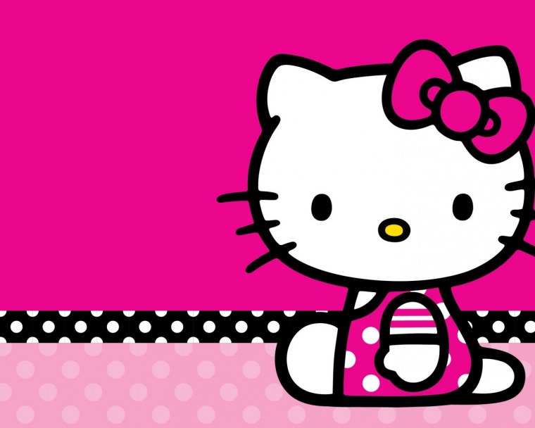 Бумага для скрапбукинга с Хеллоу Китти