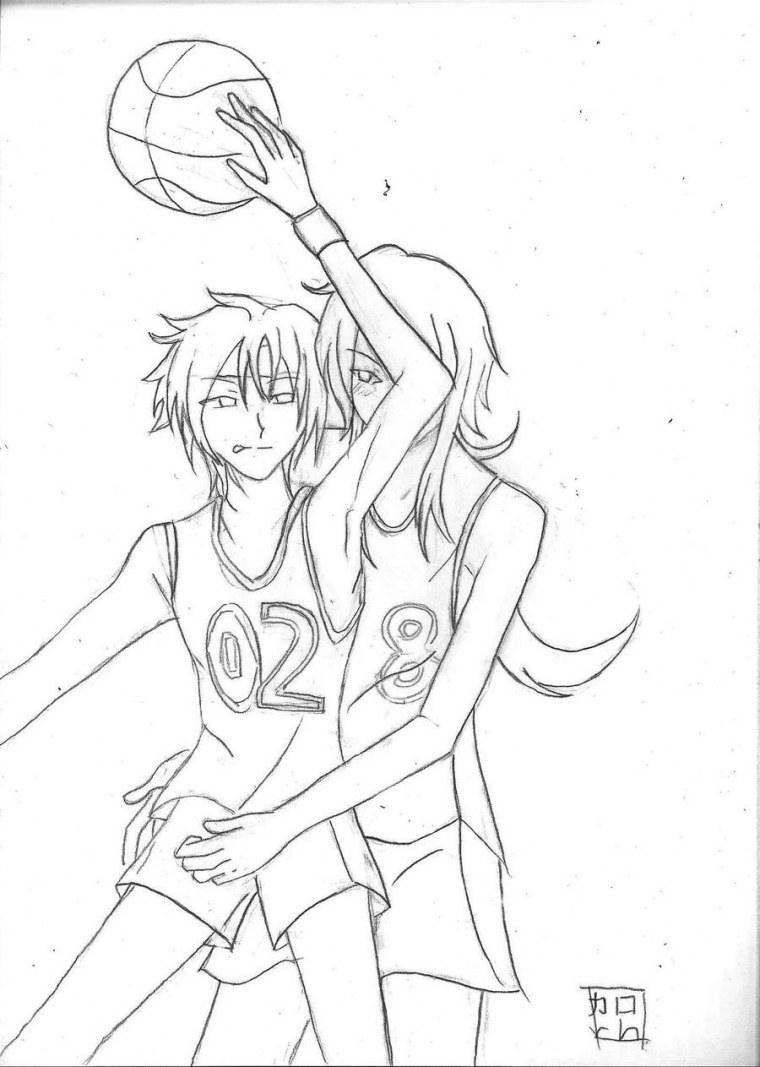 Баскетбол Куроко данк Кагами