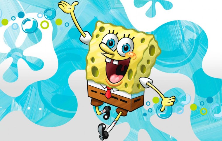 Радостный губка Боб