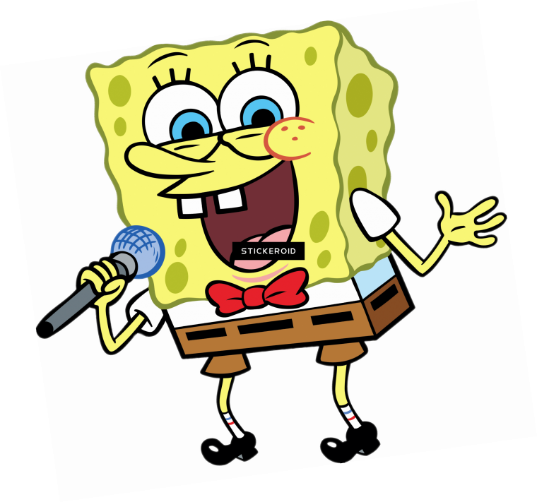 Стикеры Спанч Боб