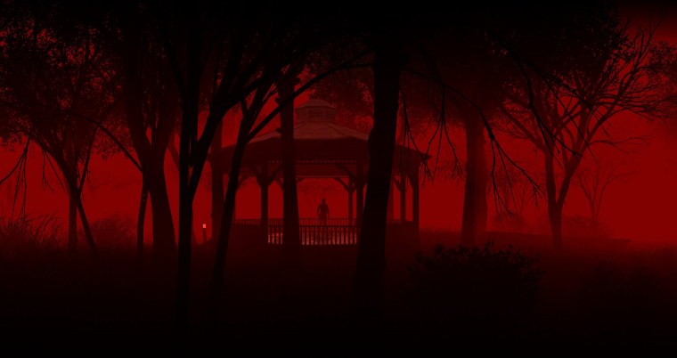 Арт в красных тонах