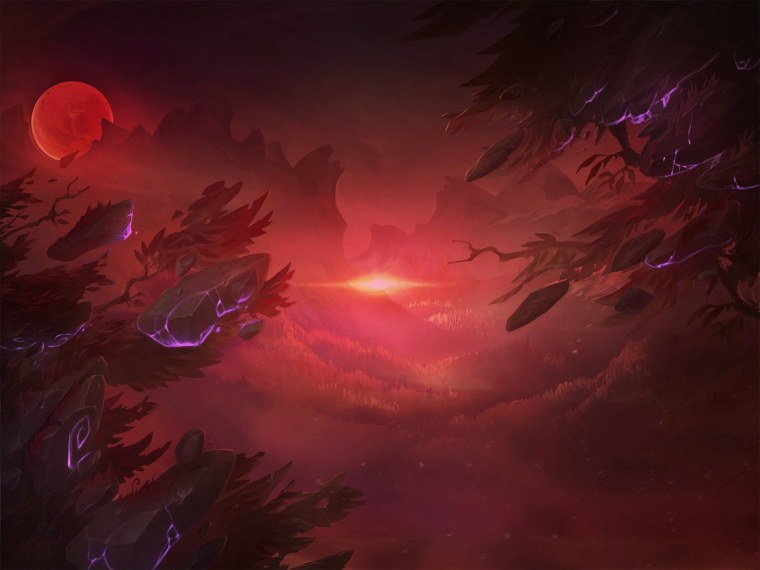 Кровавый закат аниме