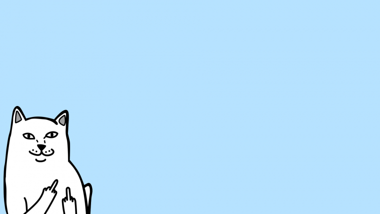 Фак на черном фоне