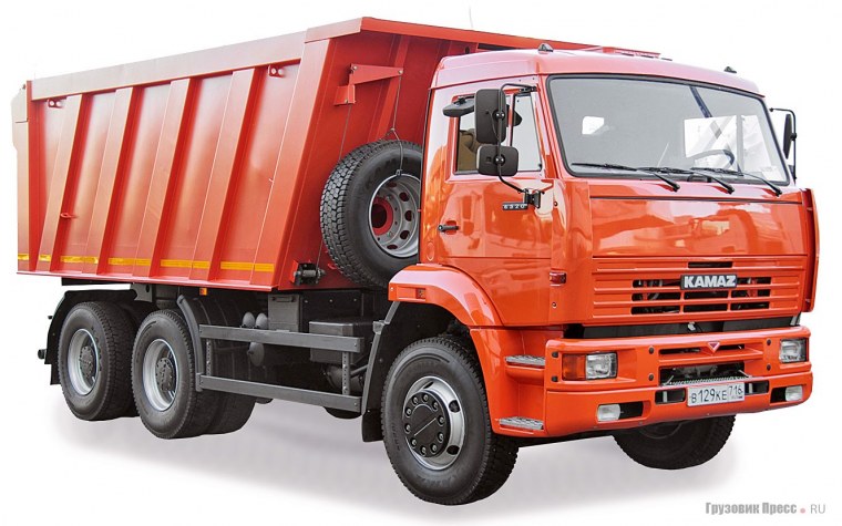 КАМАЗ 6520 20т вектор