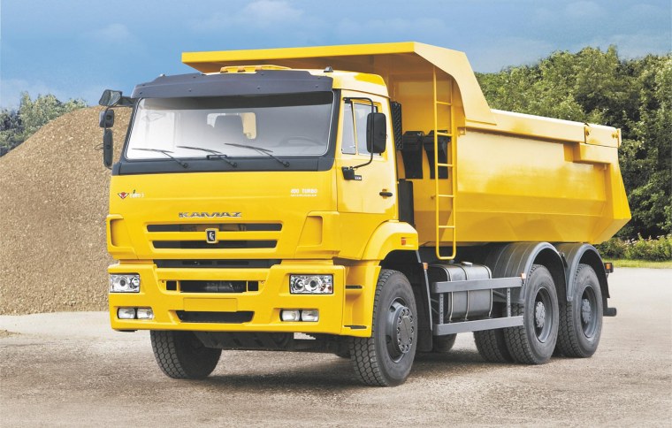 КАМАЗ 6520 желтый