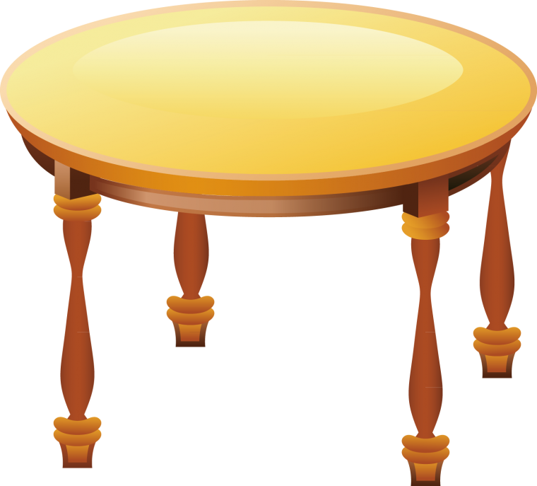 Обеденный стол мультяшный