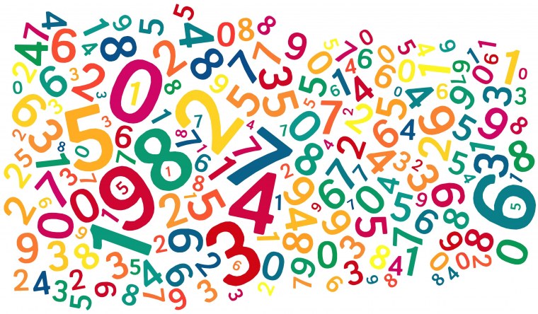 Фон для презентации цифры