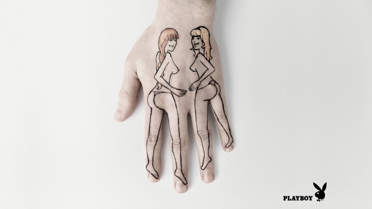 Касание рук Эстетика