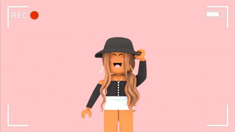 Красивые обои РОБЛОКС для девочек