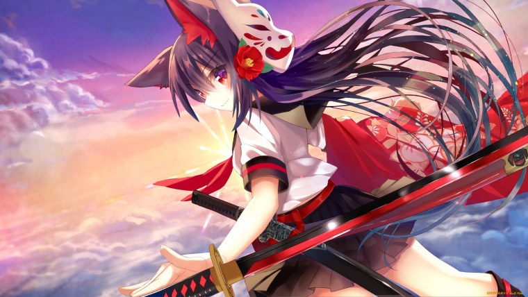 Аниме с катаной