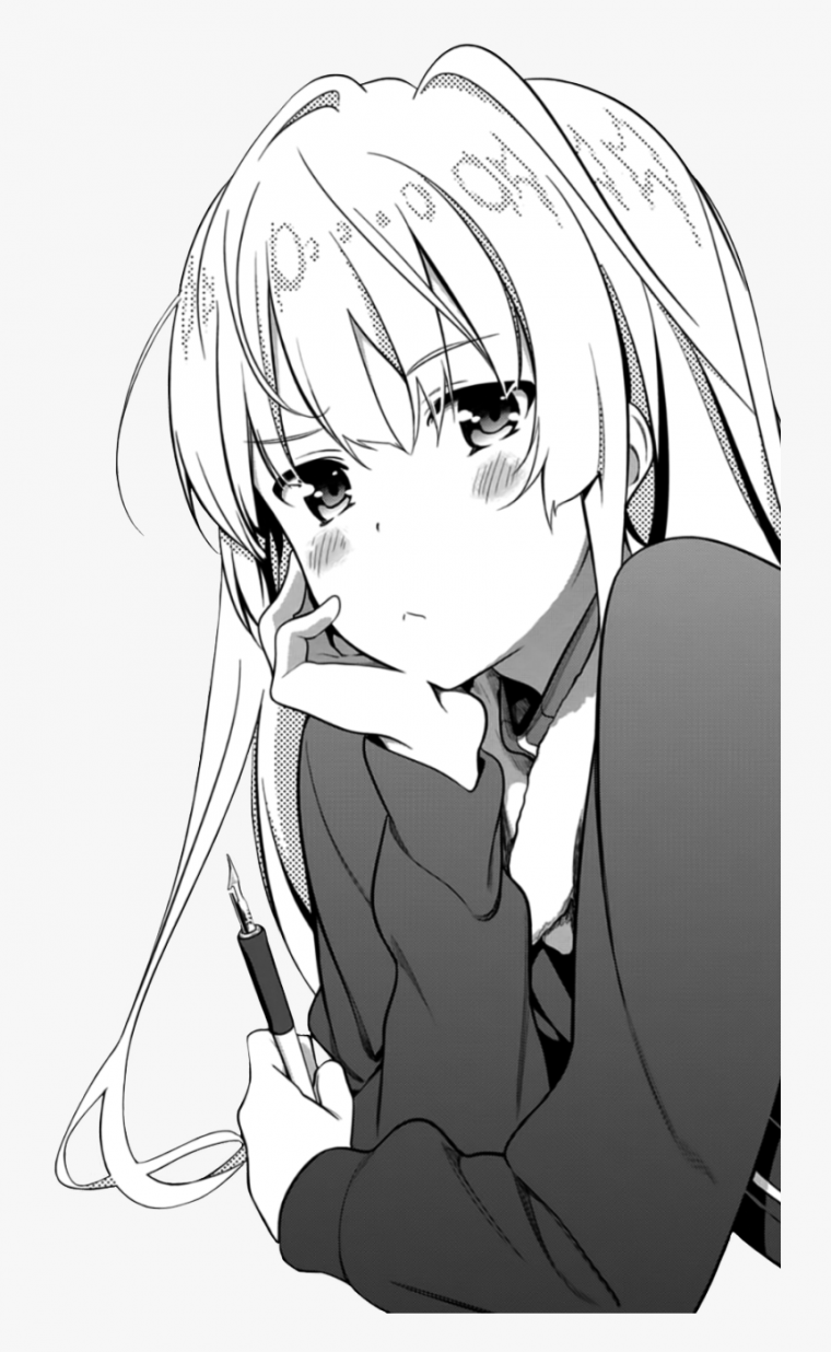 Аниме чёрно белое