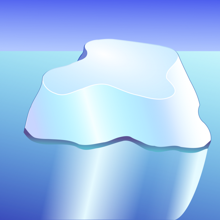 Front end back end Айсберг