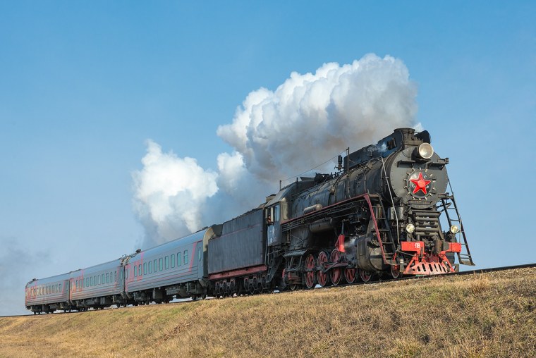 Тепловоз паровоз РЖД