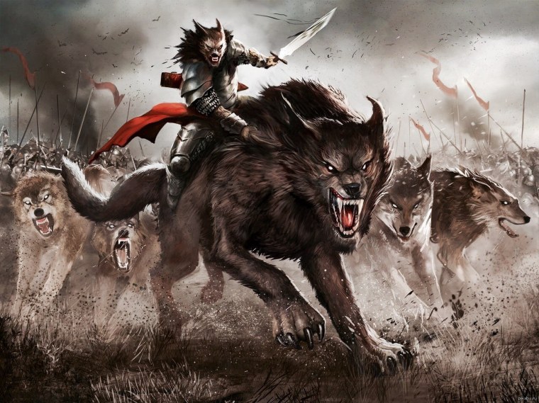 Волк оборотень Werewolf