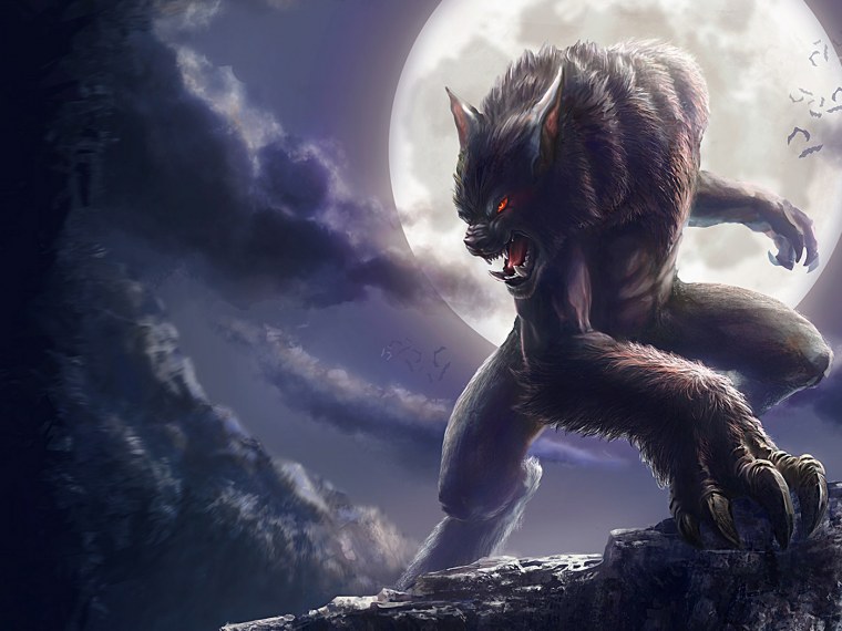 Оборотень волк ликантроп