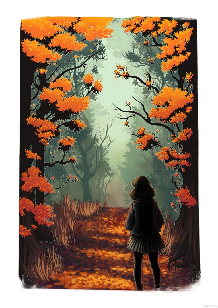 Осенняя девушка