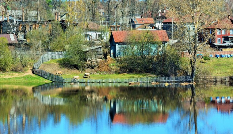 Красивая деревня