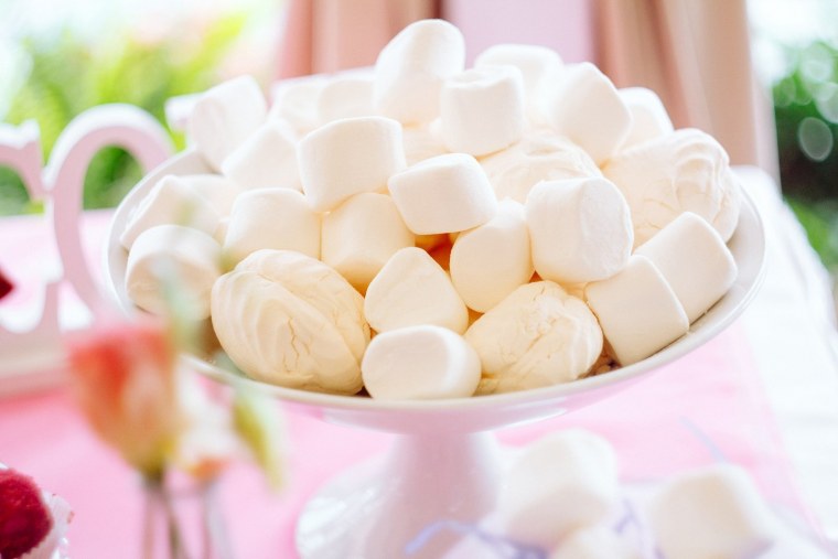 Розовые зефирки