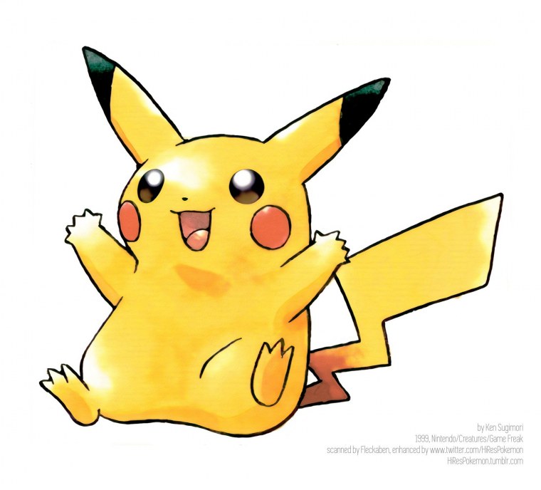 Спящий Пикачу