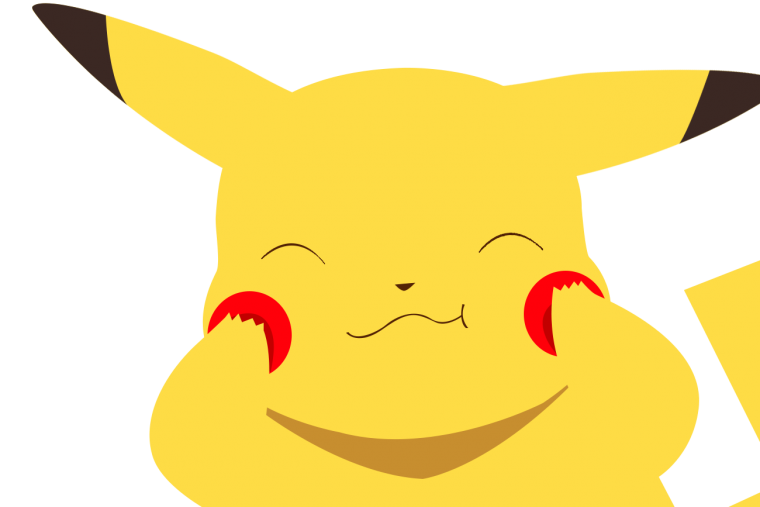 Наклейки Пикачу