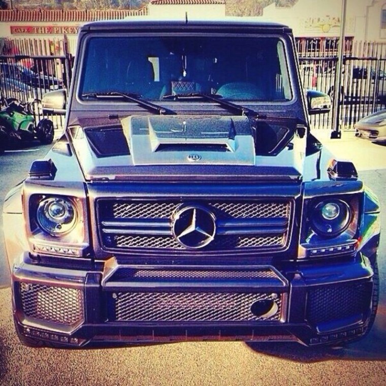 Мерседес Гелендваген Брабус черный