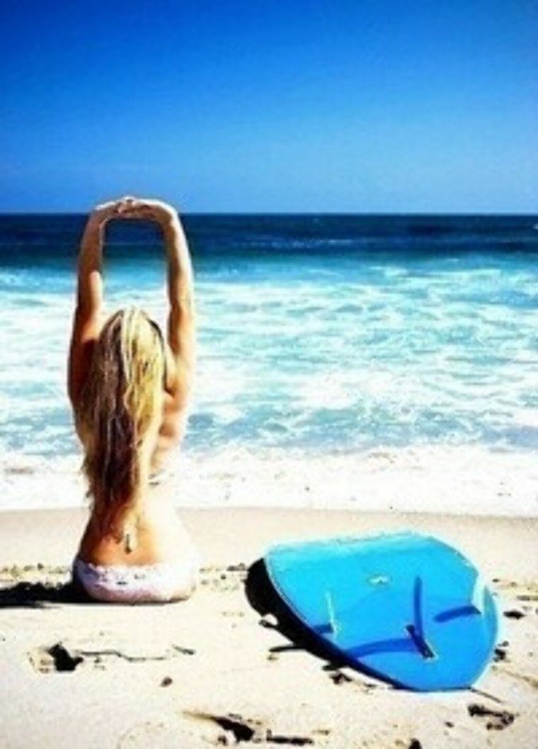 Море девушка аватар