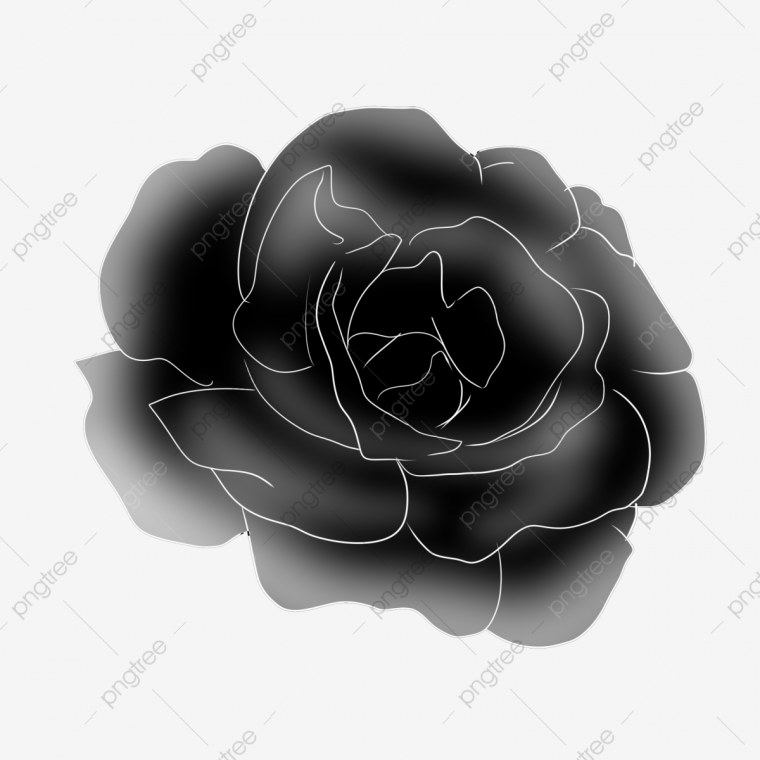 Бутон силуэт