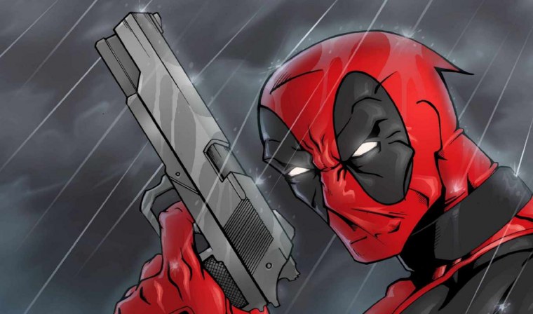 Дэдпул с пистолетом