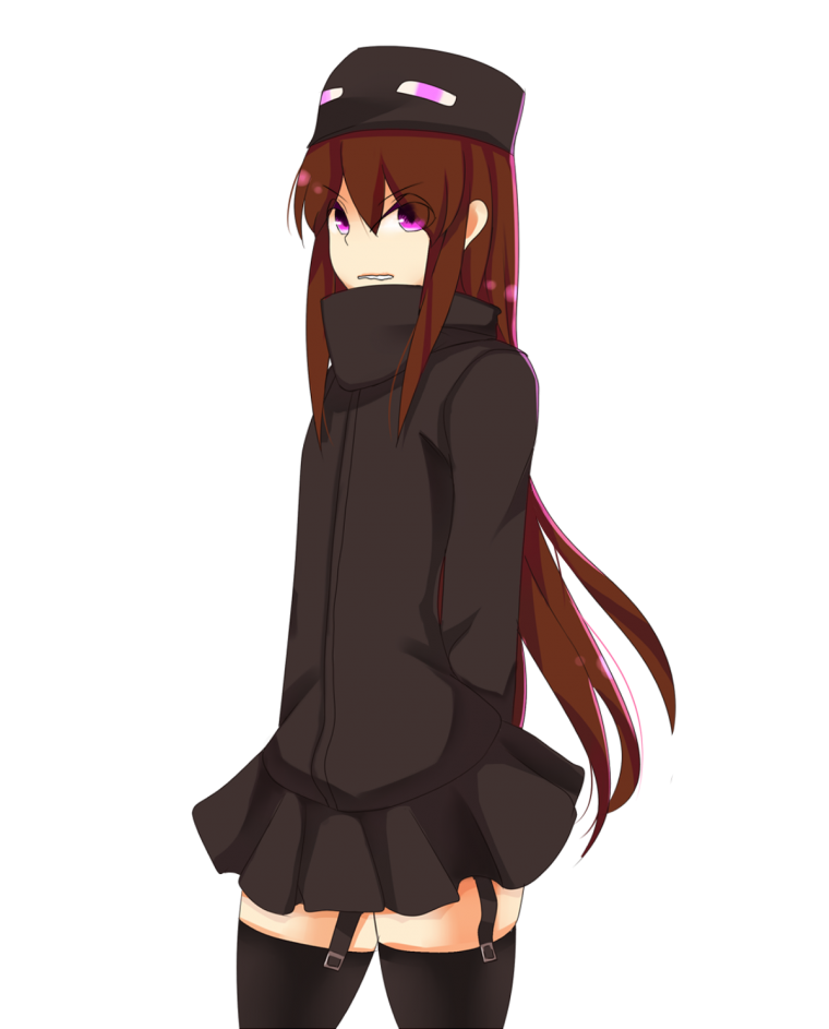 Аниме майнкрафт ЭНДЕРМЕН И Стив