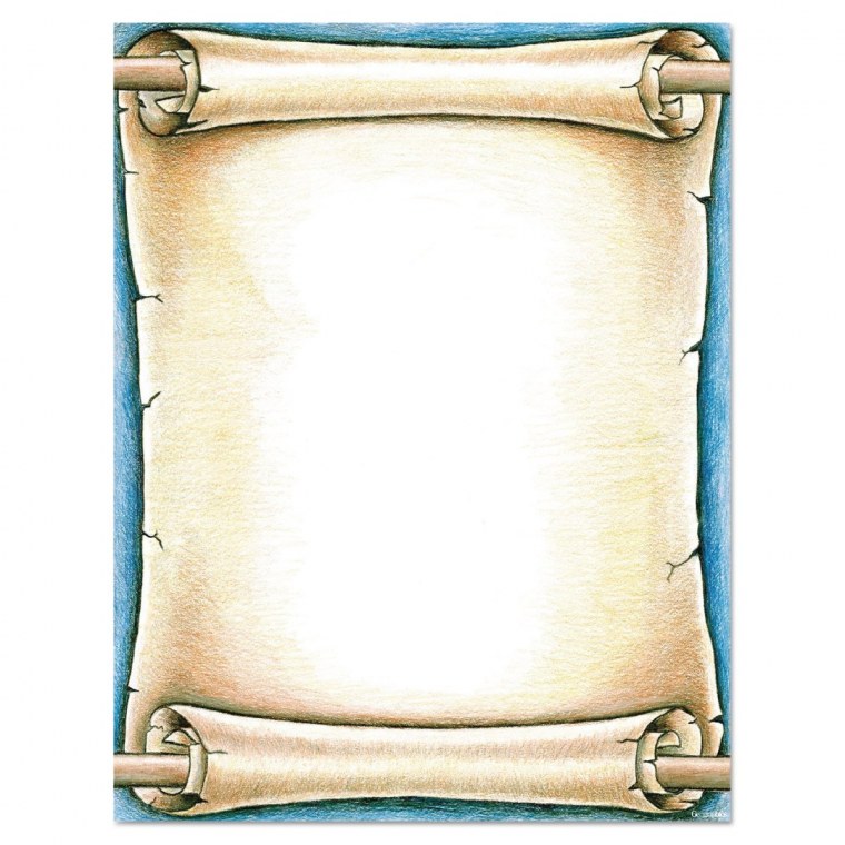 Нарисовать свиток