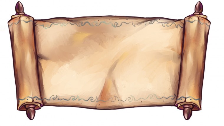 Красивый пергамент