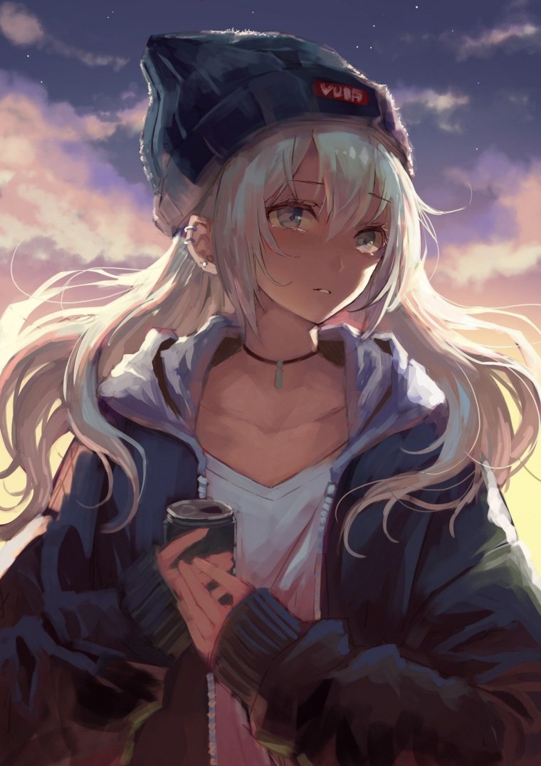 Аниме тянка пацанка