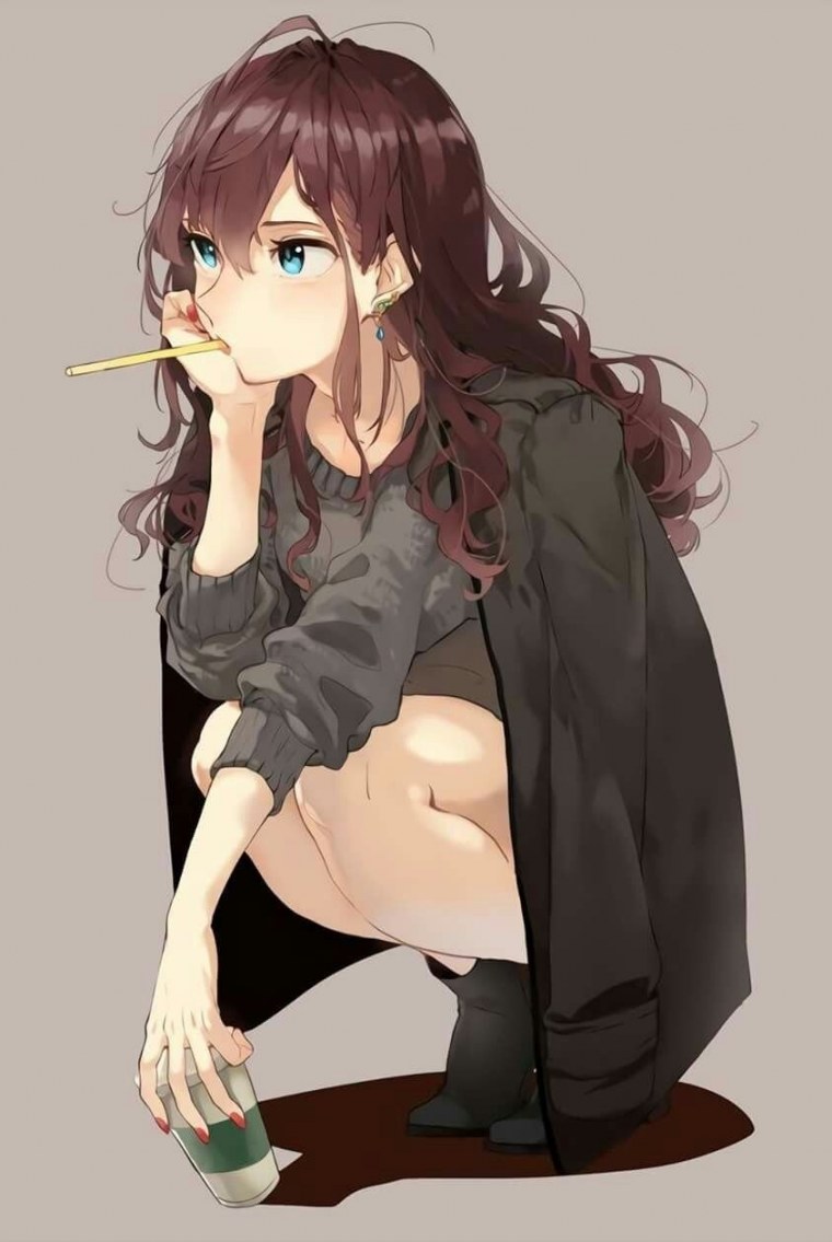 Аниме тян пацанка