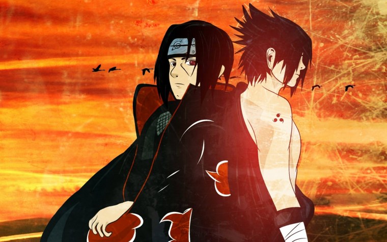 Аниме Итачи и Саске