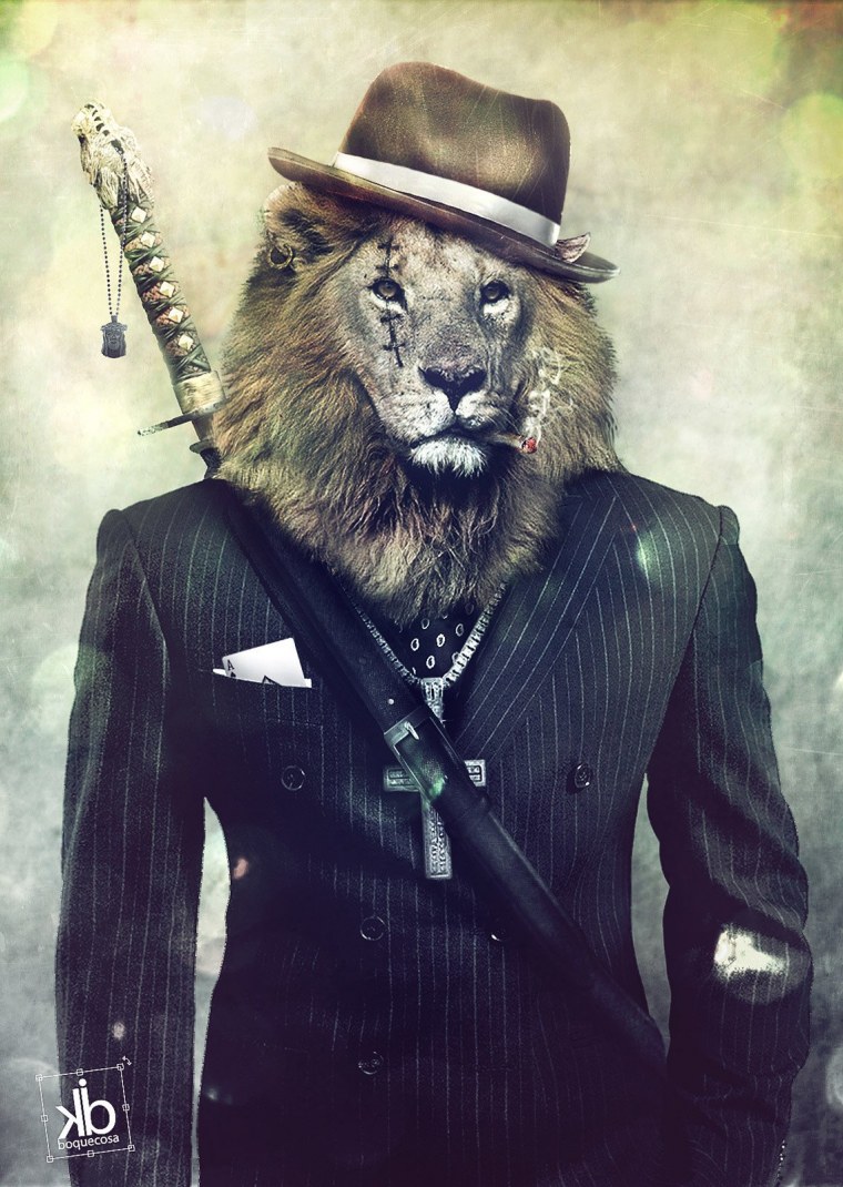 Медведь в смокинге