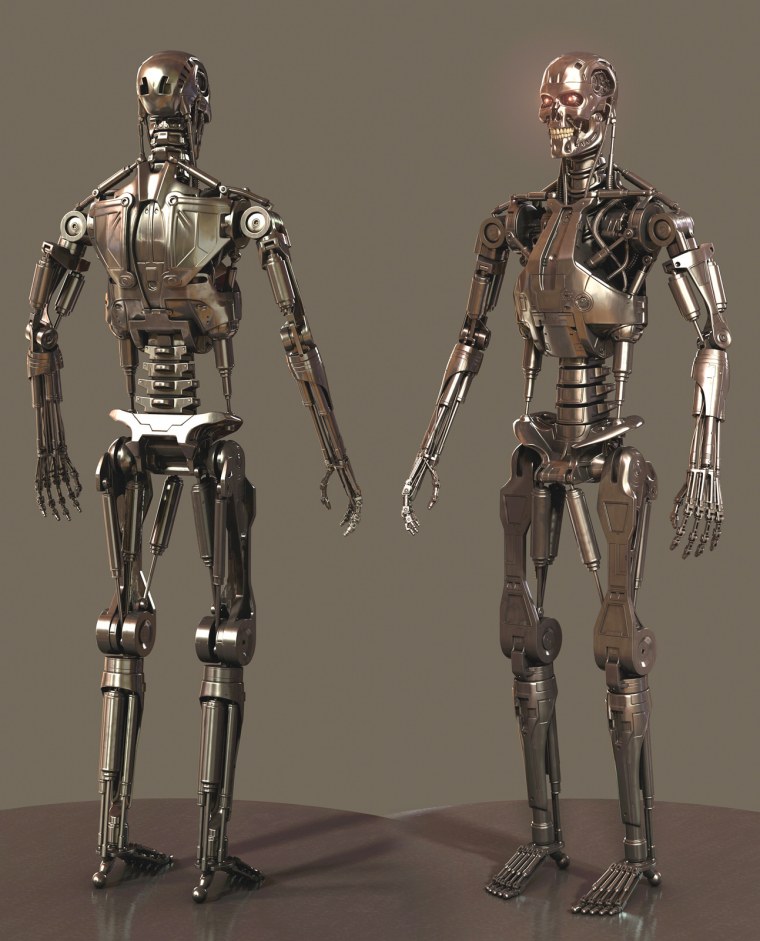 Терминатор т-800 эндоскелет в полный рост