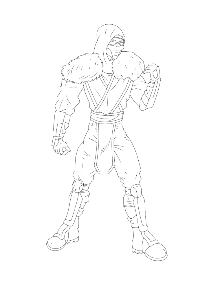 Скорпион мортал комбат