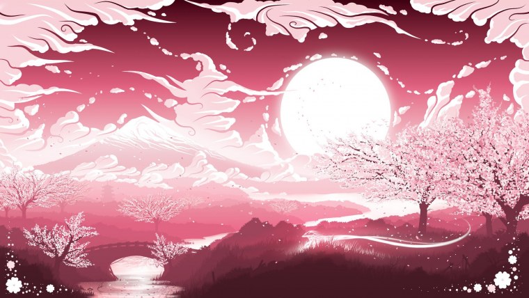 Фоновый рисунок аниме