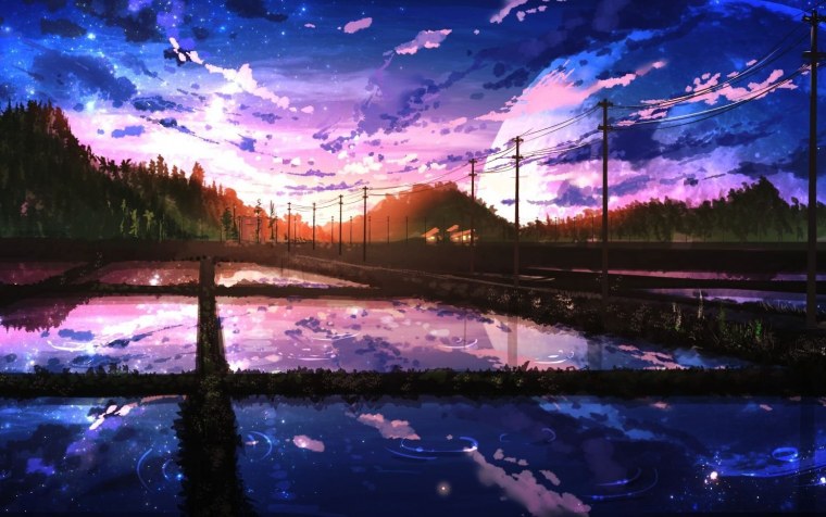 Аниме пейзаж