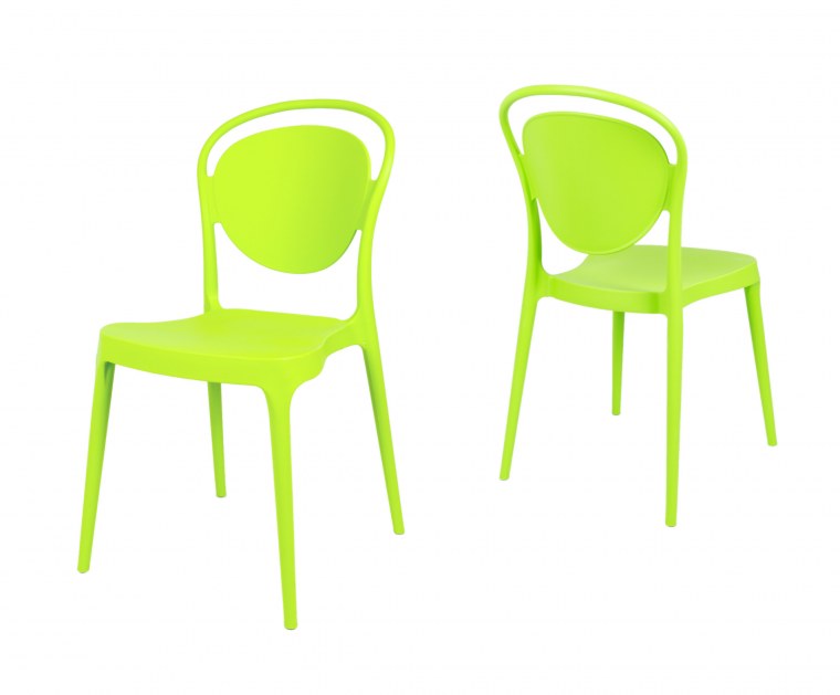 Стул зеленый без фона