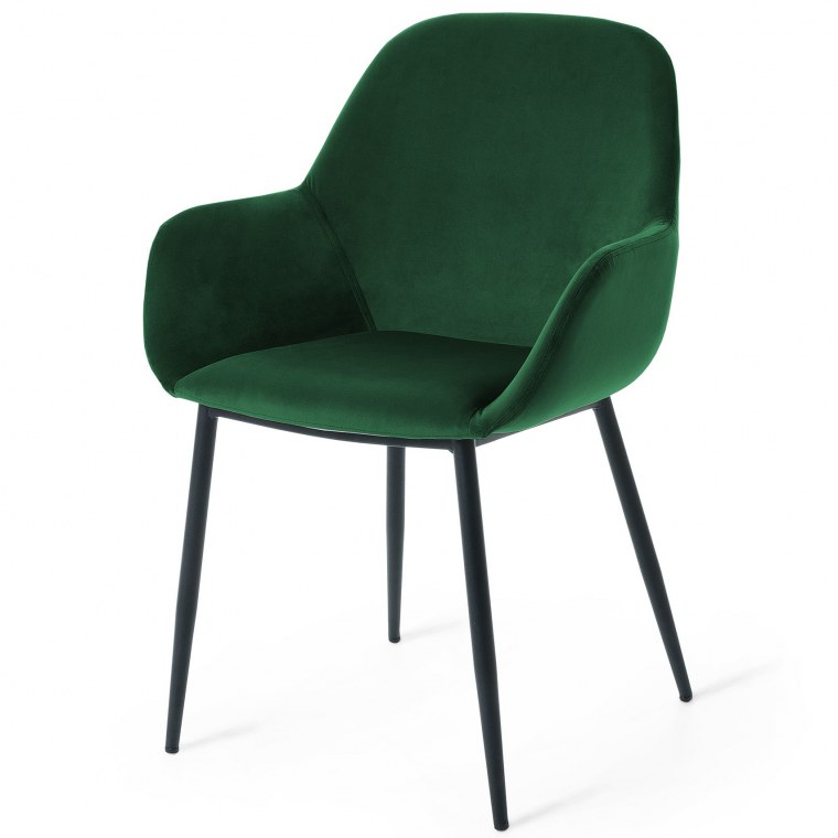 Стул зеленый современный