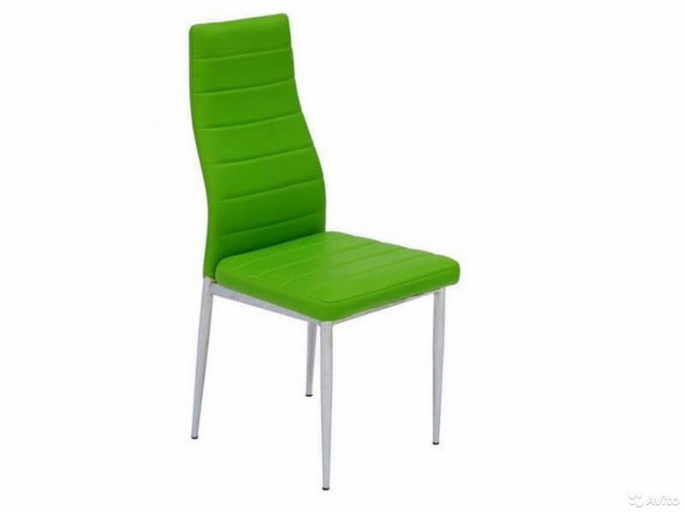 Зеленые кресла на кухню