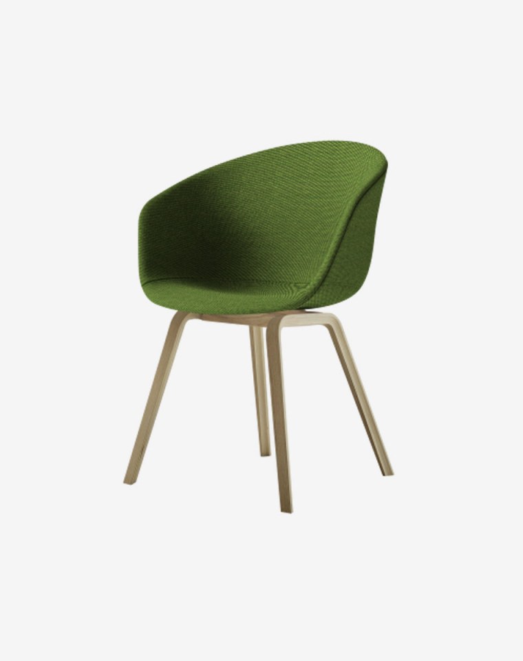 Барный стул DSW зеленый