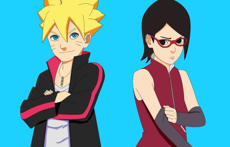 Боруто и Сарада 18 хён