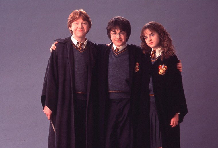 Гарри Рон Гермиона Хогвартс