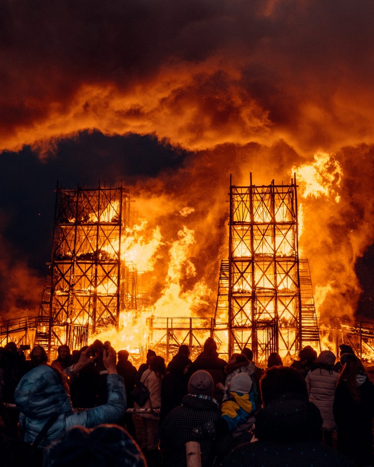 Горящая смола