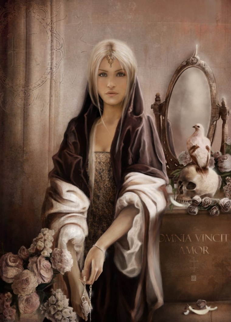 Девушка в лохмотьях арт аниме